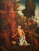 The Penitent St Jerome in a landscape unknow artist